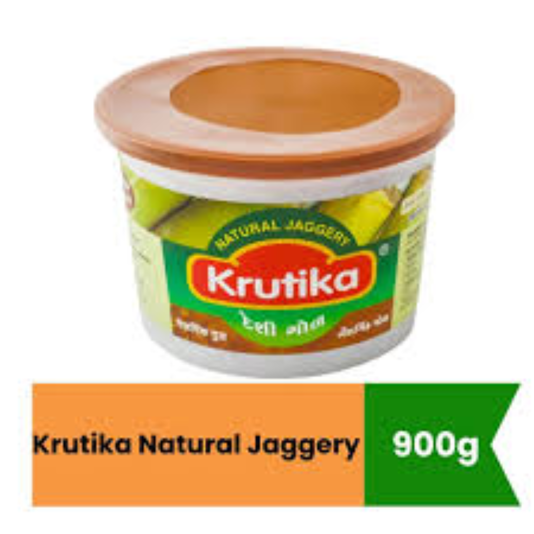 KRUTIKA NATURAL JAGGERY 900G